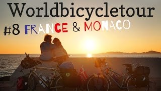 8 Bicycletouring France and Monaco  GER with ENG subtitles [upl. by Parent]