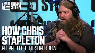 How Chris Stapleton Prepped for His Super Bowl Performance [upl. by Adnirual]