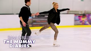 Billies Dancing on Ice Training is on 🤩👏 The Mummy Diaries [upl. by Norvell802]