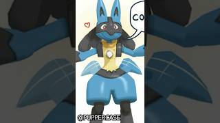 You CANNOT Hug Lucario 😨 pokemon lucario pokemonmemes [upl. by Vasileior60]