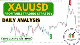 XAUUSD Daily Analysis By Engulfing Method [upl. by Aseiram652]