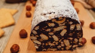 SALAME CIOCCOLATO E NOCCIOLE [upl. by Eecrad]