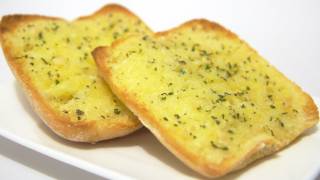 How To Make Garlic Bread  Video Recipe [upl. by Grassi]