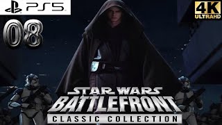 Star Wars Battlefront 2 Rise of the Empire Campaign Part 8 Operation Knightfall PS5 4K 60fps [upl. by Drusus]