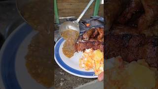 Comida Dominicana del Campo carne salada y longaniza comida comidadominicana [upl. by Ruthven]