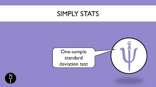 How to Compare the Variability of a Process to a Target Value The 1Sample Standard Deviation Test [upl. by Ashleigh]