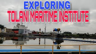 TOLANI MARITIME INSTITUTE  EXPLORING CAMPUS TOUR  RUDRAKSH DEY  KARTIK KHATRI  LIFE AT TMI🚢⚓ [upl. by Abocaj]