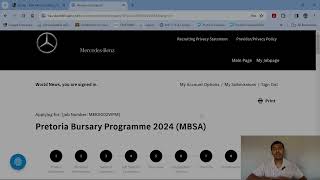 HOW TO APPLY FOR THE MERCEDES BENZ BURSARY 2024 [upl. by Fortunato276]