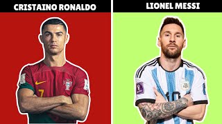 Ronaldo vs Messi The Ultimate Football Rivalry [upl. by Vince]