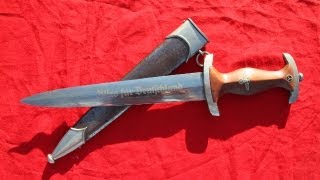 WW2 German SA Dagger by Wilhelm Weltersbach [upl. by Levona432]