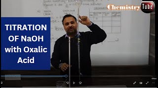 NaOH vs Oxalic acid Titration with standard solution preparation [upl. by Campy]