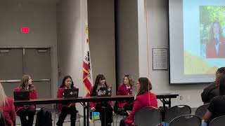 fccla region 8 board introductions [upl. by Wasson229]