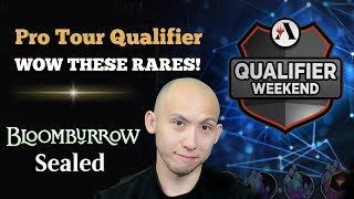 WOW THESE RARES  Pro Tour Qualifier  Bloomburrow Sealed  MTG Arena [upl. by Ameh]