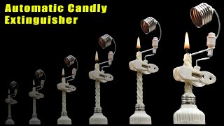 Automatic candle extinguisher [upl. by Eilhsa]