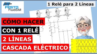 Cómo hacer en cascada eléctrico 2 líneas con 1 sólo relé método fácil😊👍 [upl. by Nele]