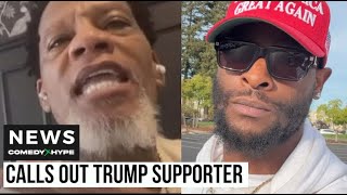 DL Hughley Checks NFL Player Threat To Leave Country If Kamala Harris Wins  CH News [upl. by Adams]