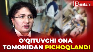 OQITUVCHI ONA TOMONIDAN PICHOQLANDI [upl. by Oliric]