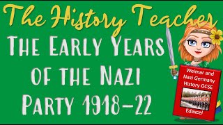 The Early Years of the Nazi Party Weimar and Nazi Germany [upl. by Atram635]