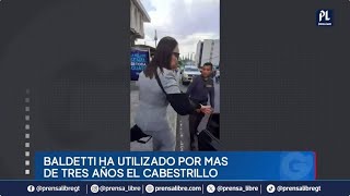 Durante tres años Roxana Baldetti usa cabestrillo y pasa sin grilletes en audiencias judiciales [upl. by Norton]