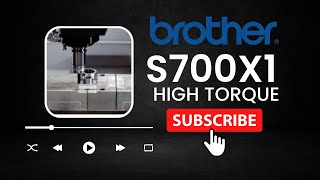 Brother SPEEDIO S700X1 High Torque Steel Demo [upl. by Cannon]