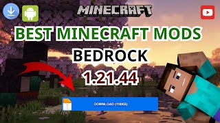 Download Best Minecraft Bedrock Mods for Survival in 12144 [upl. by Akeryt]