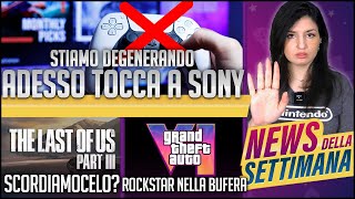 LA SITUAZIONE STA SFUGGENDO DI MANO ADESSO ANCHE A SONY  SCORDIAMOCI TLOU 3 per un bel po [upl. by Matronna]