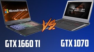 GTX 1660Ti vs GTX 1070 Laptop GPU Benchmark in 12 Games [upl. by Olracnaig]