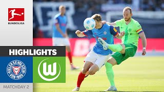 Set Piece Masterclass  Holstein Kiel  VfL Wolfsburg 02  Highlights  MD2 – Bundesliga 2425 [upl. by Melita412]