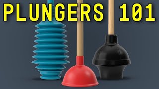 The Guide to Plungers  Plumbing 101 [upl. by Sitrik]