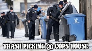 What Cops Throw Away  Dumpster Diving  Trash Picking  OmarGoshTV [upl. by Buxton213]