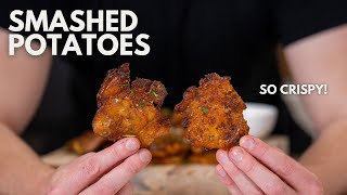 The Crispiest Smashed Potatoes That Will Change Your Life [upl. by Salter]