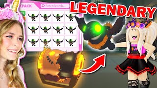 Get A LEGENDARY CROW EVERY TIME In Adopt Me Roblox [upl. by Engeddi]