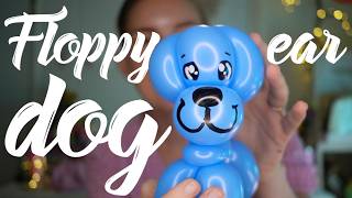 the 1 balloon dog gets a makeover  a floppy ear dog  A Balloon Twisting Tutorial [upl. by Neau]