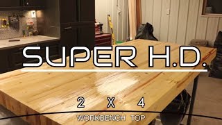 2x4 workbench top [upl. by Buckden]