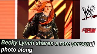 Becky Lynch shares a rare personal photo along with a special message [upl. by Fidele]