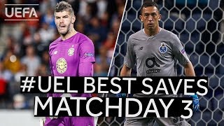 FORSTER MARCHESÍN UEL BEST SAVES Matchday 3 [upl. by Nylrac]