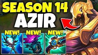 SEASON 14 AZIR IS HERE NEW MAP AND NEW ITEMS [upl. by Malaspina]