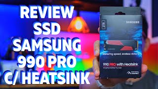 REVIEW SSD SAMSUNG 990 PRO VALE A PENA COMPARATIVO SSD SAMSUNG 980 PRO VS 990 PRO COM HEATSINK [upl. by Ladnor]