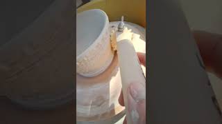 chatter pottery design texture art clay crafts dirty mud satisfying asmr sounds [upl. by Areic]