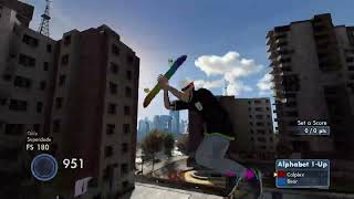 Skate 3  Skate 2 Alphabet 1Up PB [upl. by Eatnoid]