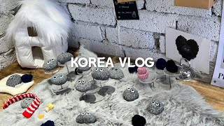 한국에서의 VLOG 겁쟁이가 사랑니 4개를 한번에 뽑았다고 테린이강남나들이 스트레스 푸는법 [upl. by Labina]