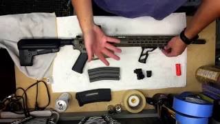 Krytac Trident SPR MK2 basic overview Airsoft [upl. by Anaujnas921]