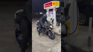 Yamaha R1 2025 Akrapovic Sound  youtubeshorts shorts shortsfeed r1 rider motovlog yt [upl. by Ermentrude171]