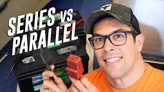 Wiring 12v Batteries in Series or Parallel  Charging Tips [upl. by Nylle]