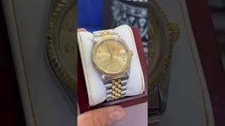 Two Tone Vintage Rolex Datejust rolex ritzjewelers [upl. by Gavra593]