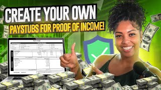 Need Income Verification Create Legit Paystubs in Seconds [upl. by Ranee]