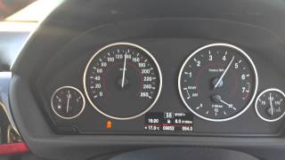 Bmw F30 316i Superchips stg 2 0210km Acceleration [upl. by Lig]