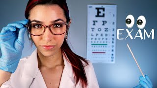 ASMR Examining Your Eyes 👀👓 Personal Attention [upl. by Sully858]