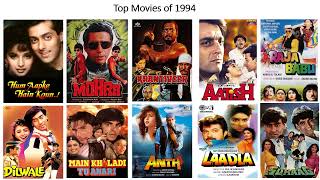 Top Bollywood Movies of 1994 [upl. by Iem]