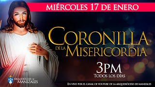 Coronilla de la Divina Misericordia de hoy miércoles 17 de Enero y Oración de la tarde [upl. by Diamond]